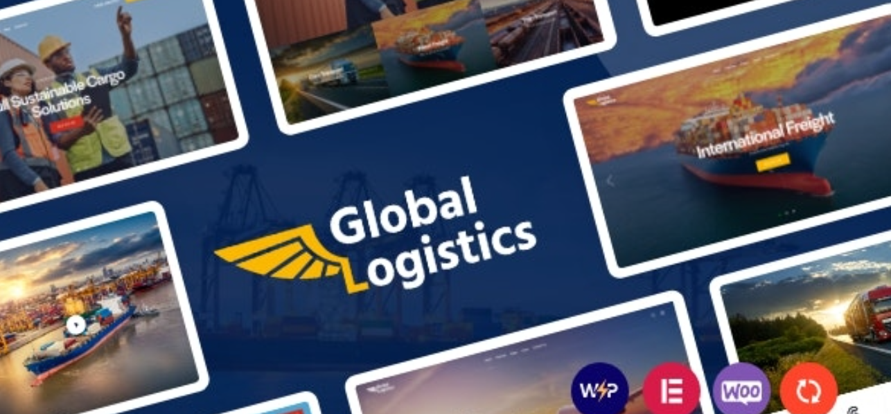 Global Logistics v3.12 – Transportation & Warehousing WordPress Theme插图