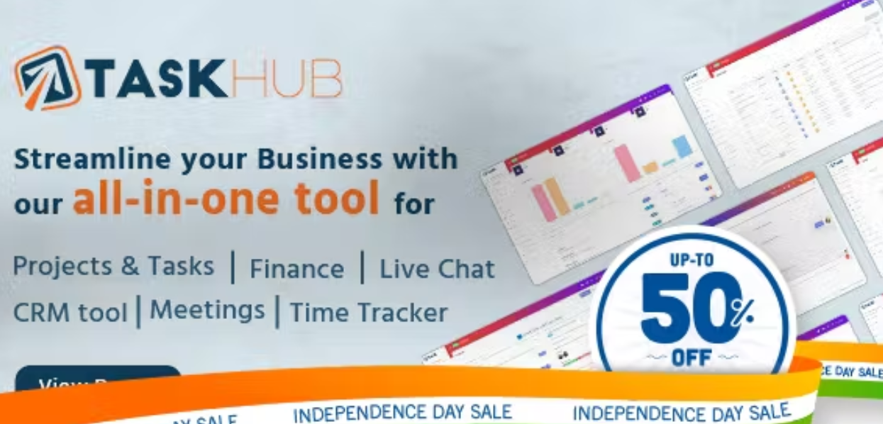 Project Management, Finance, CRM Tool – Taskhub v3.0.2插图