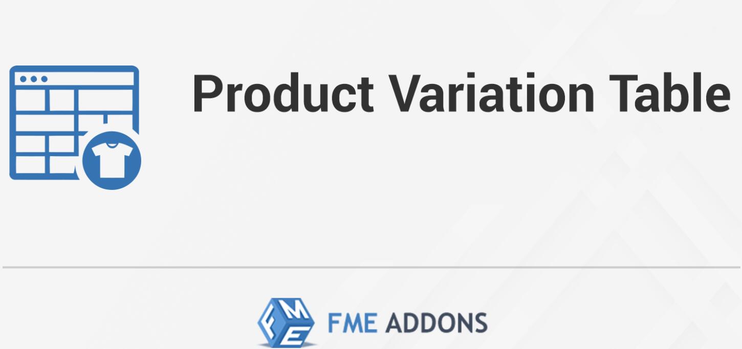 Product Variations Table for WooCommerce v1.2.9