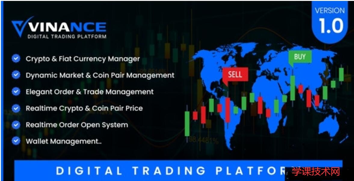 Vinance v2.3（已汉化） – 数字交易平台