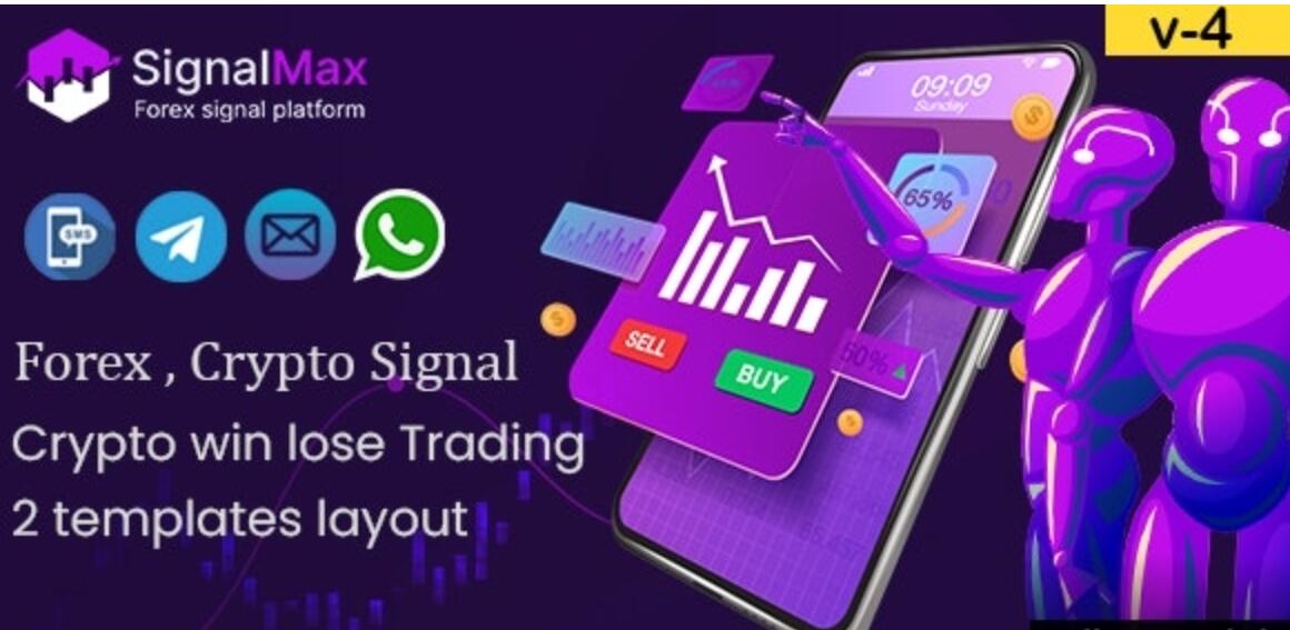 SignalMax v5.0 – Trading & Forex , Crypto Signal Notifier Subscription based Platform插图