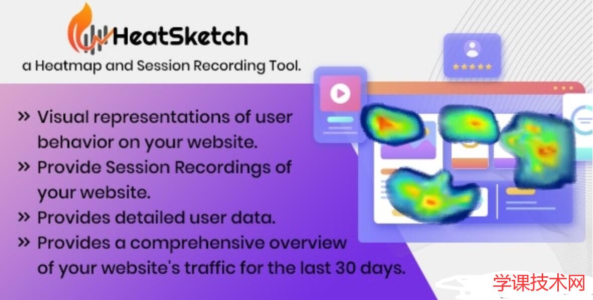 HeatSketch v2.9 – 热图和会话记录工具（SaaS 平台）插图