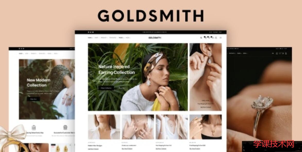 GoldSmith v1.3.5 – Jewelry Store WooCommerce Elementor Theme插图