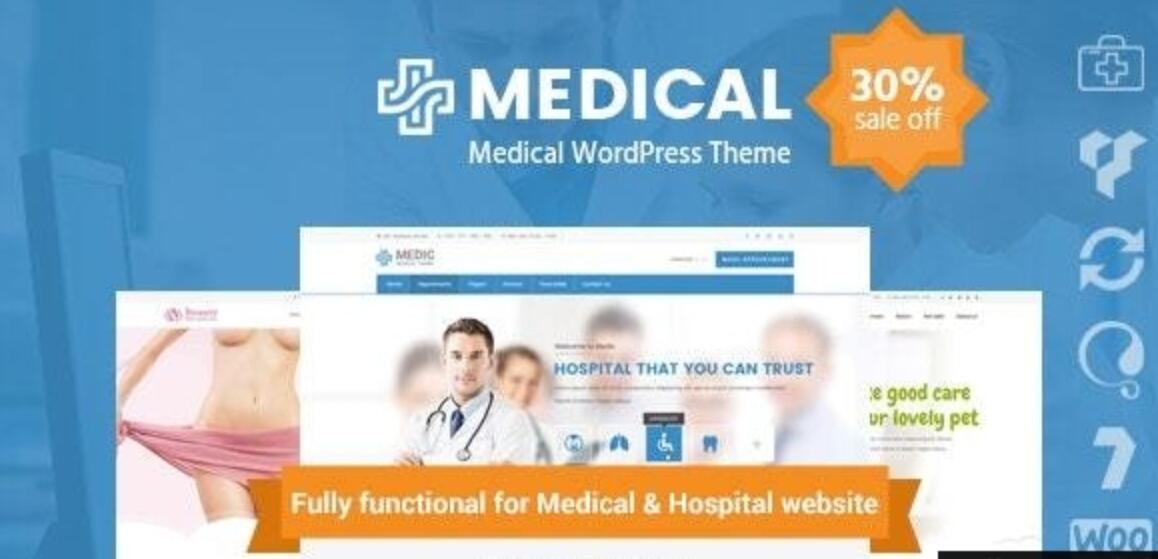inMedical v2.3.7 – WordPress多用途医疗主题插图