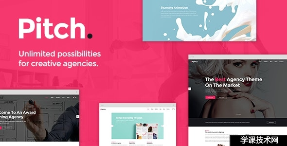 Pitch – Digital Agency & Freelancer Theme v3.8插图