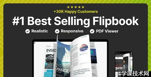 Real 3D FlipBook PDF Viewer jQuery Plugin v4.11