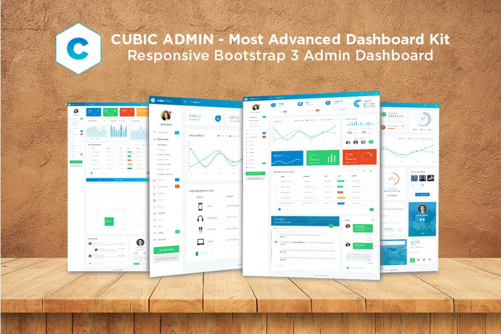Cubic Admin v1.0 - Dashboard + UI Kit Framework with Frontend Templates