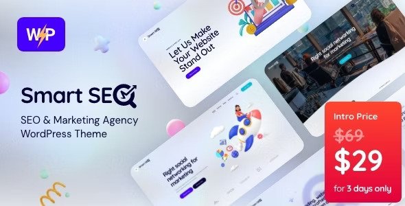 SmartSEO v2.14.0 – SEO & Marketing Services WordPress Theme