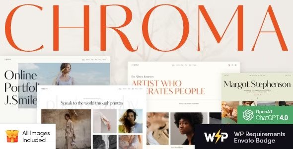Chroma v1.3 – Photography Portfolio WordPress Theme