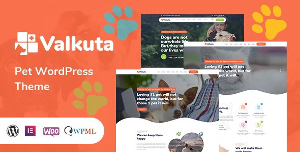 Valkuta v1.2.4 – WordPress宠物主题