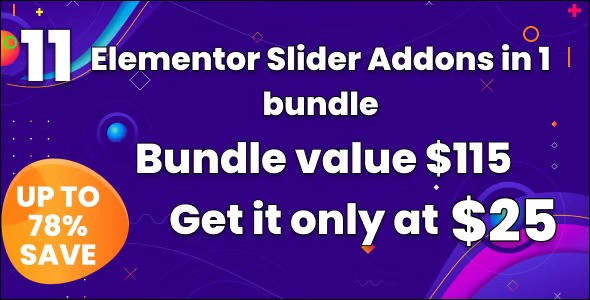 BWD Slider Bundle For Elementor v1.0