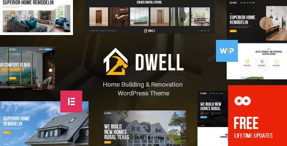 Dwell v1.3 – WordPress 家居建筑和装修主题