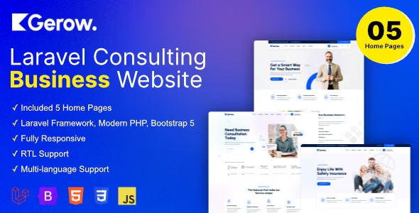Gerow  v1.7.0- 商业咨询 Laravel 脚本