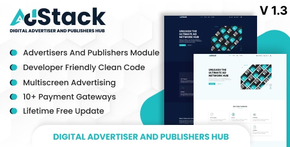ADSTACK V1.4 – 数字广告商和发布商中心插图