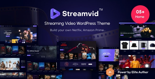 StreamVid v6.2.1 – WordPress视频流主题插图
