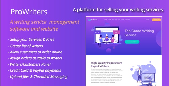 ProWriters v2.0 –  在线销售写作服务插图