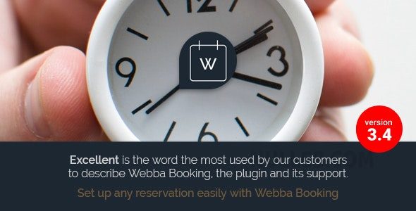 Webba Booking v5.0.38 – WordPress Appointment & Reservation plugin