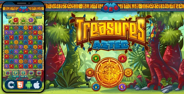Treasure Aztec v1.0 – Html5 game, Construct 3