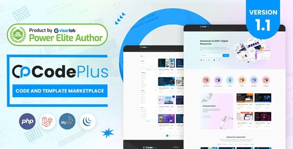 CodePlus v2.3 – Code And Template Marketplace