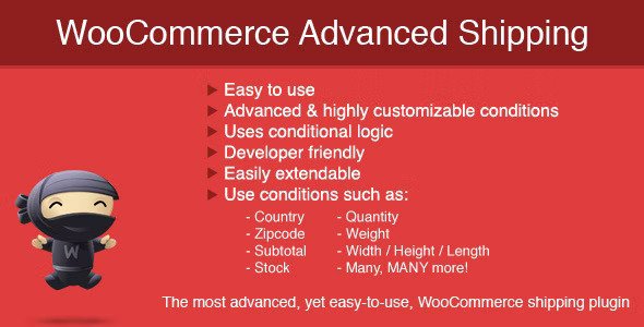 WooCommerce Advanced Shipping v1.1.3插图