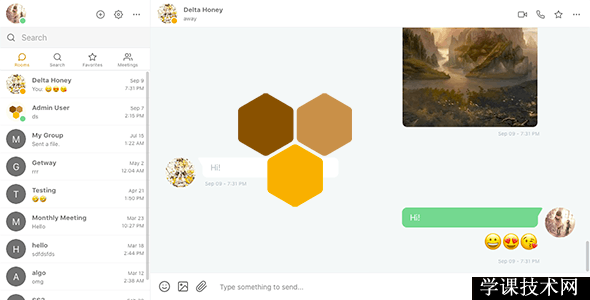 Clover v2.9.1 – Real-Time Messaging, Audio & Video Conferencing Web App – Node.js, React, WebRTC, Socket.IO插图