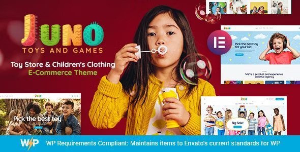 Juno v2.22 – Kids Toys & Games Store WordPress Theme