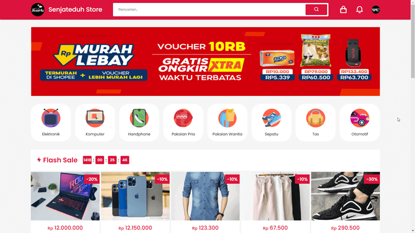 Web Toko Online Senjateduh (Midtrans & Rajaongkir) V2.3.4插图