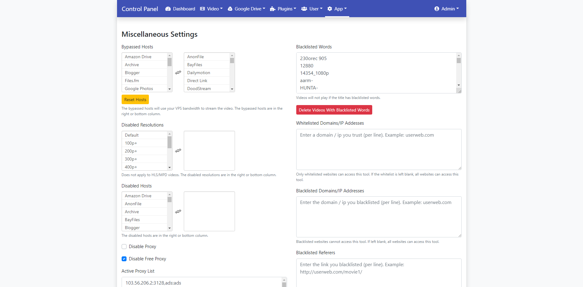 GDPlayer.To Google Drive Video Player PHP System v4.6.6