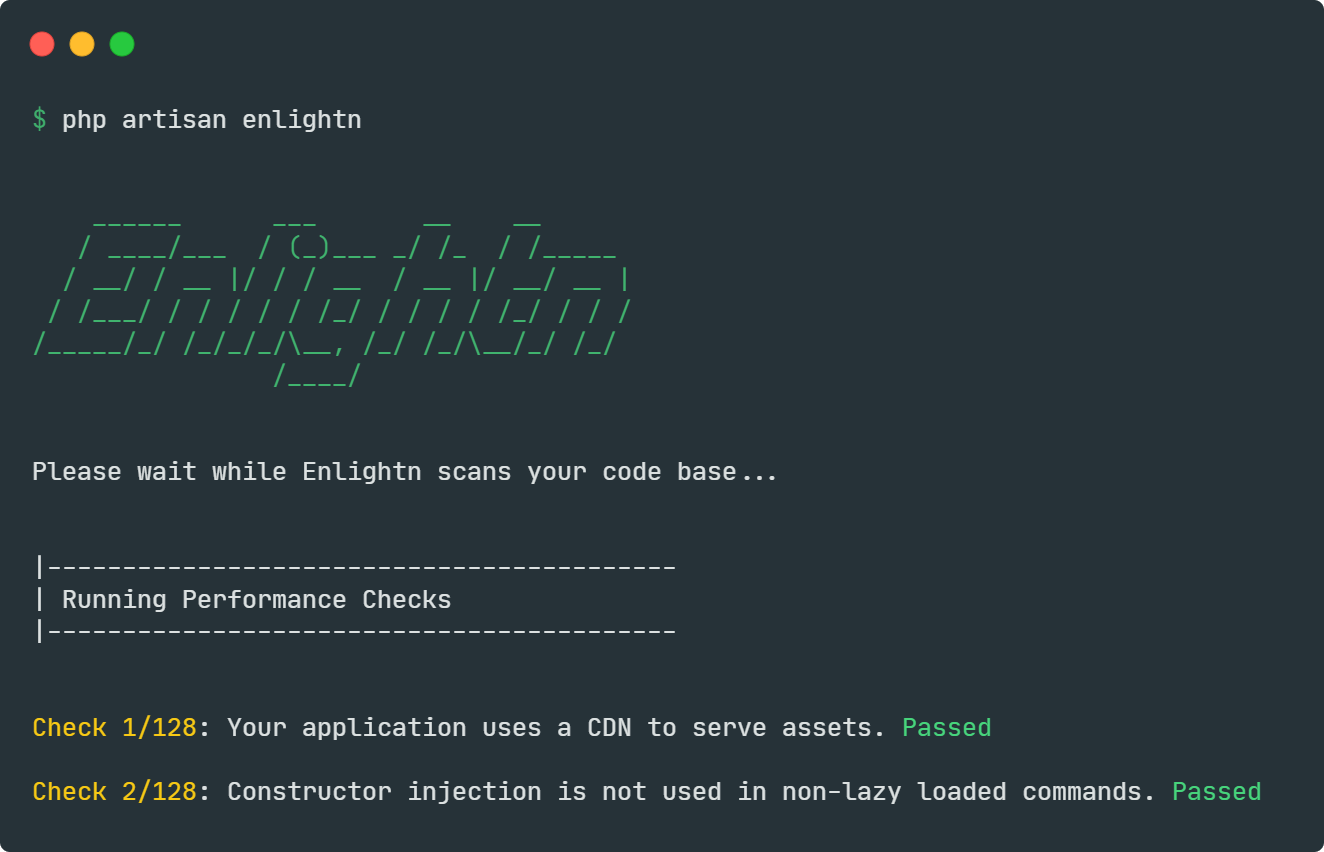 Enlightn Pro v2.7.0 – Security And Performance Analysis Tool For Laravel Apps插图