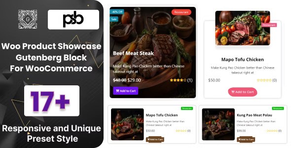 WooCommerce Product Showcase Gutenberg Block v1.6.0插图