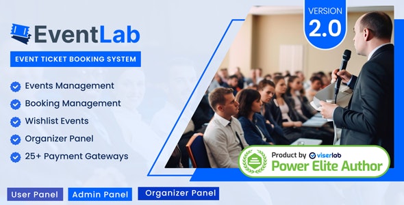 Eventlab V2.0 – Event Ticket Booking System30th May 2024插图