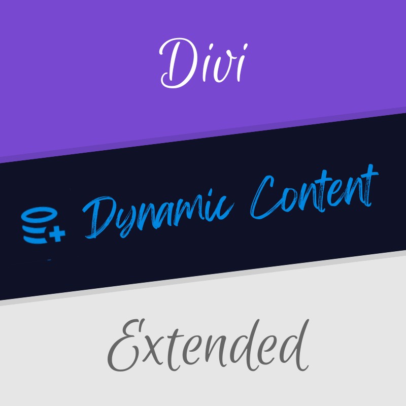 Divi Dynamic Content Extended v1.3