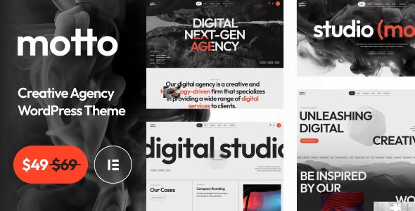 Motto v1.0.7 – Creative Agency & Startup WordPress Theme插图