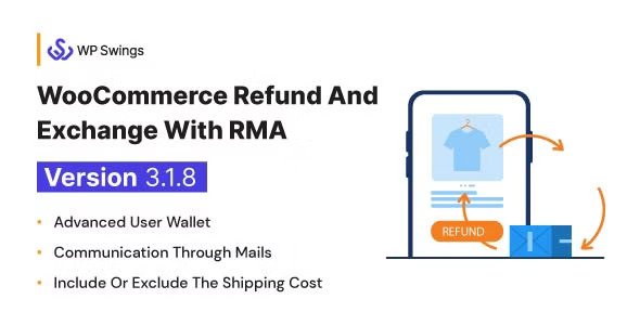 WooCommercRefund And Exchange with RMA v3.2.4 – Warranty Management, Refund Policy, Manage User Wallet插图