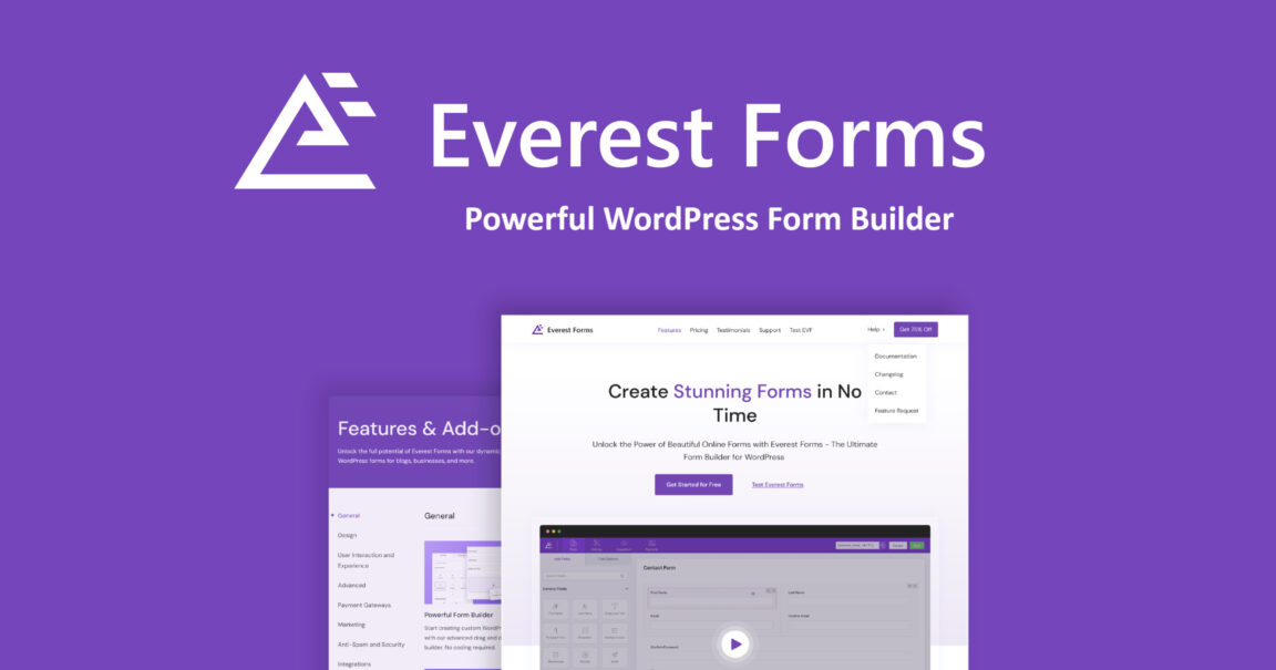 Everest Forms Pro v1.9.7 – Best WordPress Form Plugin插图