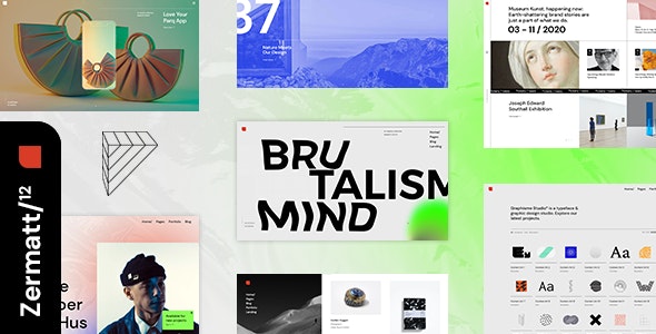 Zermatt v1.5 破解版  – 多概念代理主题