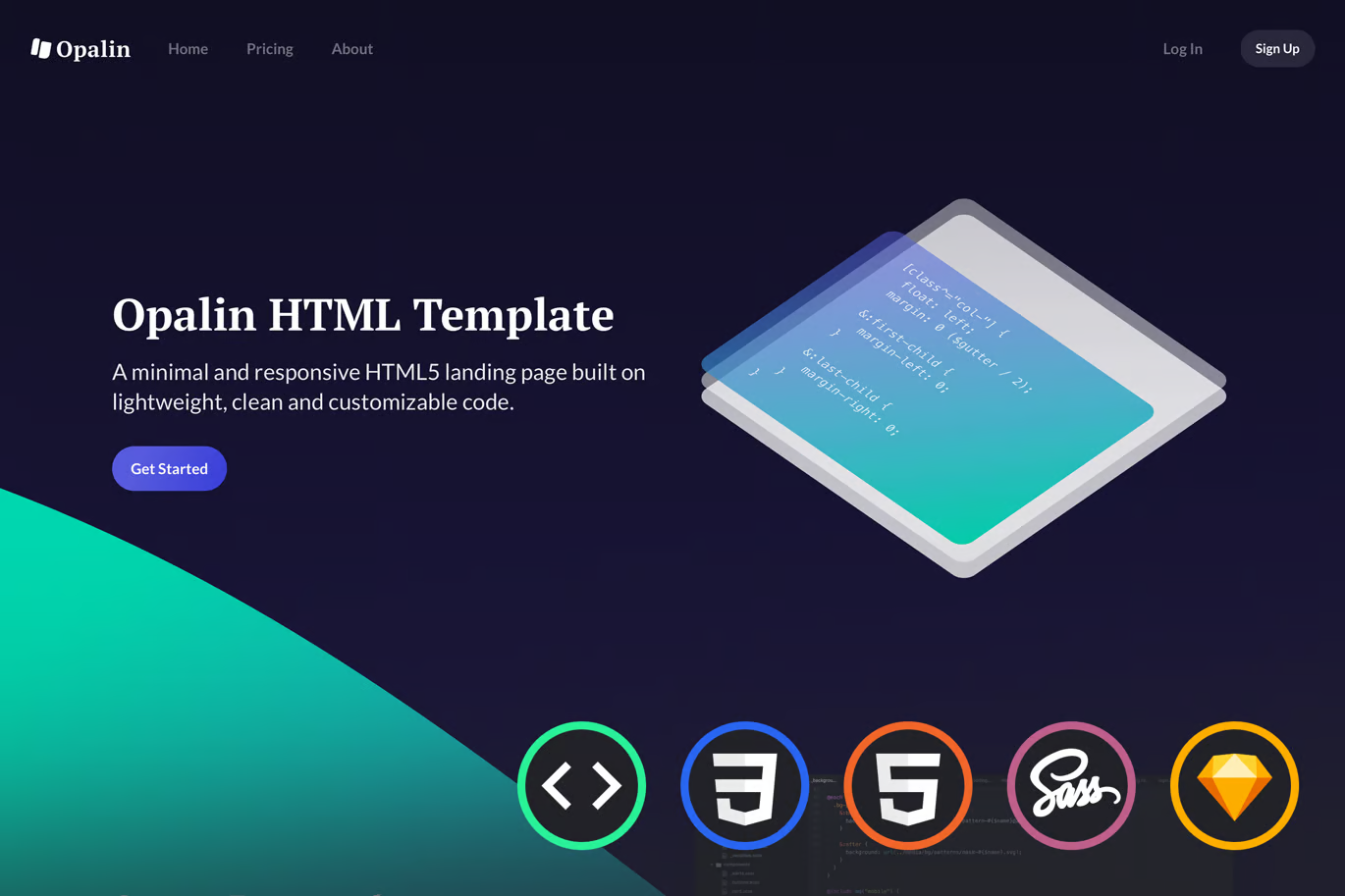 Opalin – Startup HTML Template 2024-12-01插图