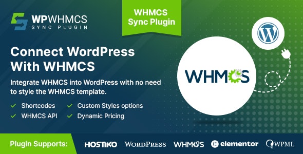 WHMCS Sync v2.2.1 – WHMCS Integration Plugin for WordPress插图