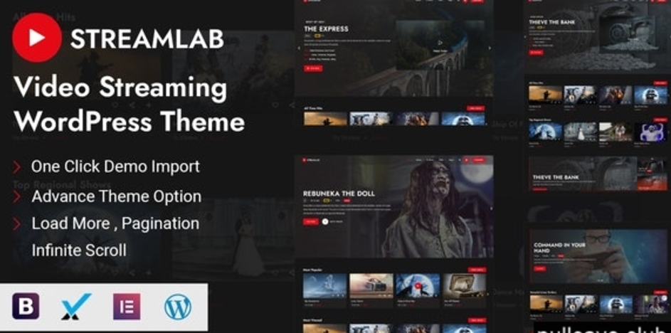 Streamlab v3.3 – WordPress视频流主题插图