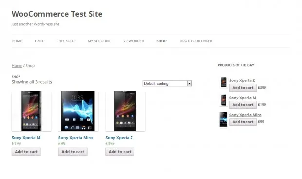 WooCommerce Products Of The Day v1.2.1插图
