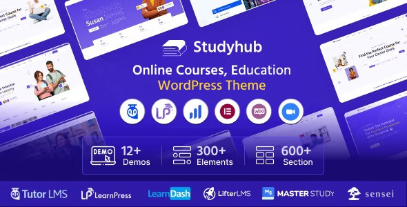 Studyhub v1.1.3 – Education WordPress Theme插图