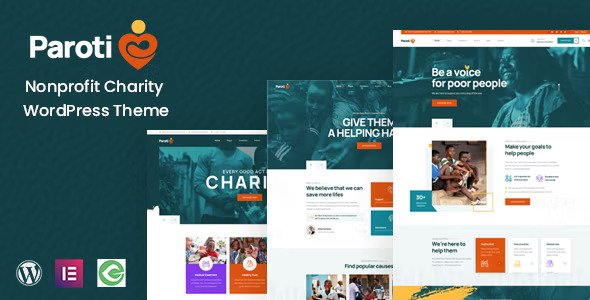 Paroti v1.1.5 – Nonprofit Charity WordPress Theme插图