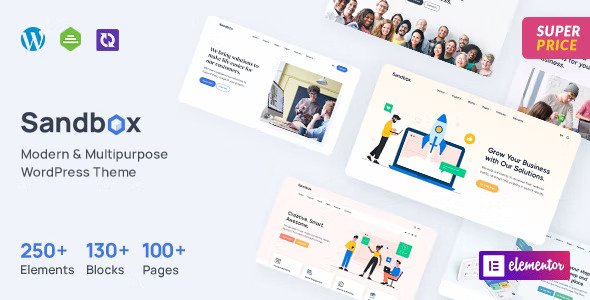 Sandbox v1.1.15 – Modern & Multipurpose WordPress Theme插图
