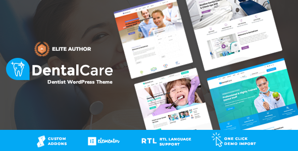 Dental Care v19.7 – Dentist & Medical WordPress Theme插图