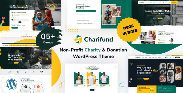 ChariFund v1.0.3 – Charity & Donation Foundation WordPress Theme Multipurpose插图