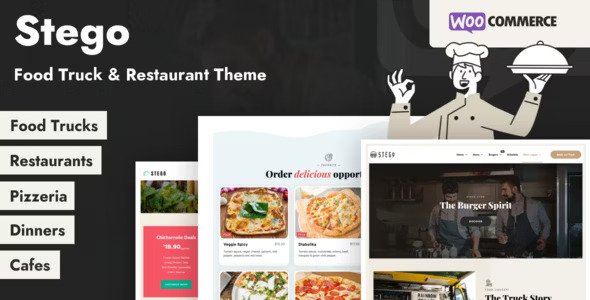 Stego v1.1.1 – 餐车和餐厅主题插图