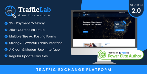 TrafficLab v2.0 – Traffic Exchange Platform插图