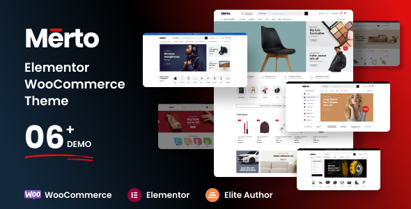 Merto v1.1.1 – 多用途 WooCommerce WordPress 主题插图