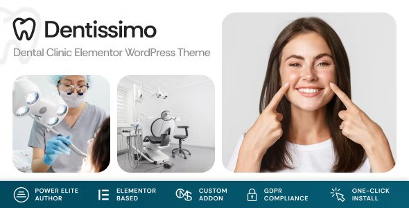 Dentissimo v1.1.1 – 医疗和牙医 WordPress 主题插图