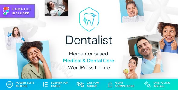 Dentalist v1.1.1 – 医疗和牙医 WordPress 主题插图